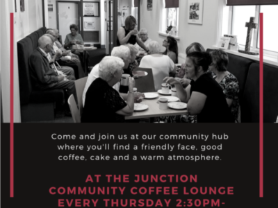 Junction Community Coffee Lounge – Beginning Thursday 6th June