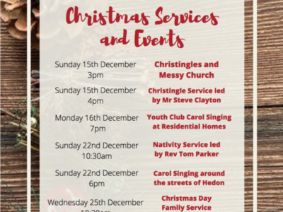 Upcoming Christmas Events
