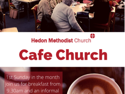 Cafe Church – 1st Sunday of the Month