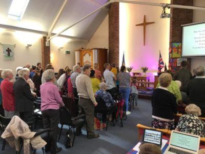 Hedon Youth Organisations join us for Morning Worship