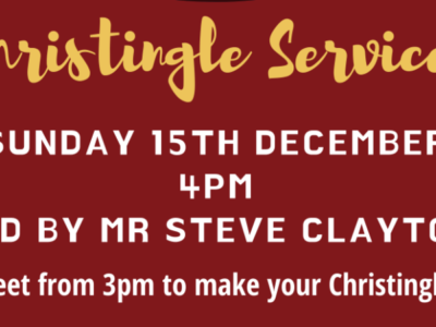 Christingle Service – Sunday 15th December