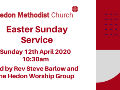 Online Sunday Worship – Easter Sunday